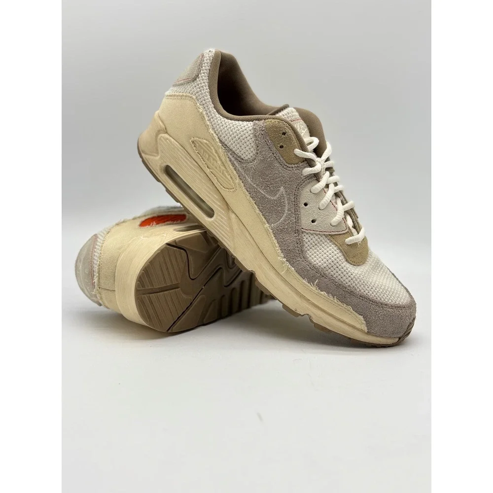 Nike Air Max 90 Sanddrift Hemp Deconstructed DM6773-104 Mens Size 13 Sneaker